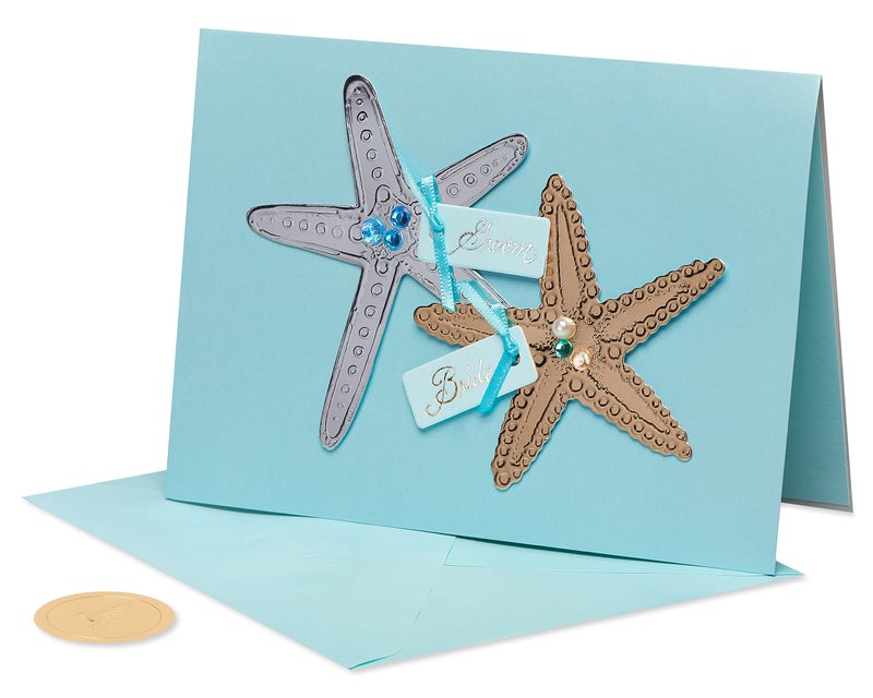 Papyrus Wedding Card (Happiness, Friendship, Laughter & Love) - Image 1